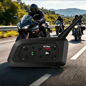Comunicador para Casco 1V5 1500 Metros V6Plus V6Pro Riders 5.0 <span class=keywords><strong>Ejeas</strong></span> <span class=keywords><strong>V6</strong></span> <span class=keywords><strong>Pro</strong></span> 5.1 Auriculares para 5 Pilotos <span class=keywords><strong>V6</strong></span> <span class=keywords><strong>Pro</strong></span> <span class=keywords><strong>V6</strong></span> Plus - Product Image 4