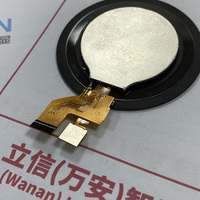 Écran tactile capacitif LCD TFT rond haute définition personnalisé de 1,28 pouce, module d'écran à bouton rotatif 240x240 avec interface SPI ST77912