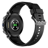 Montre connectée NFC GPS la plus récente avec double caméra, écran IPS, bracelet en silicone, charge magnétique, fonction e-mail, surveillance de la fréquence cardiaque