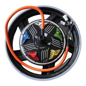 มอเตอร์ไร้แปรงถ่านแม่เหล็กถาวร DKYS ขนาด 12 นิ้ว 50H 72V17 นิ้ว 50H6000W กันน้ำสำหรับรถจักรยานยนต์  สำหรับมอเตอร์ประสิทธิภาพสูง 72V17 นิ้ว 50H6000W - Product Image 3