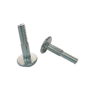 Perno de Cabeza Redonda con Ranuras, Grado 10.9, Acero al Carbono, Zincado, con Vástago Dentado, para Cubo de Rueda de Camión, Pieza Automotriz, Venta al por Mayor - Product Image 3