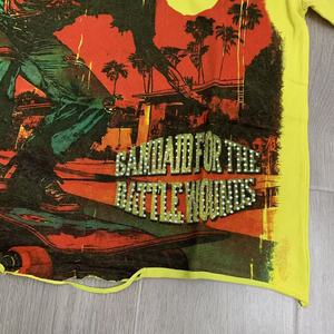 T-Shirt da Uomo di Alta Qualità con Maniche Corte, Design Casual con Strass e Stampa, Vendita all'<span class=keywords><strong>Ingrosso</strong></span> - Product Image 4