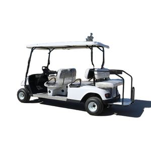 Электрический клубный автомобиль гольф автомобиль литиевая батарея 4 сиденья Все обращенные вперед - Product Image 1