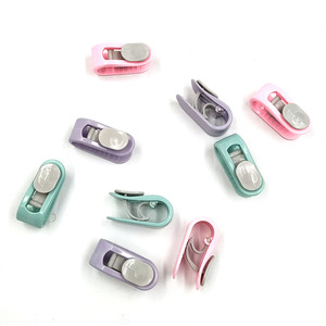 U Shape <b>Plastic</b> Garment Clips Multifunction <b>Sheet</b> Quilt Duvet Cover Sock Clips Purple Pink Blue - Product Image 2