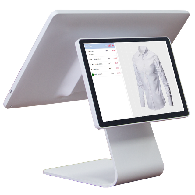 The Latest POS Design in 2025 15.6 "Touchscreen Android System Checkout Counter POS Terminal Cash Register for Restaurant Retail