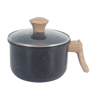 Casserole en aluminium forgé avec couvercle en verre ventilé avec revêtement antiadhésif Convient à <span class=keywords><strong>tous</strong></span> les types de plaques de cuisson - Product Image 2