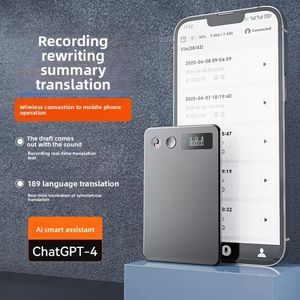 Dispositivo <span class=keywords><strong>di</strong></span> Traduzione Simultanea in Tempo Reale da Audio a Testo con Connessione Wireless al Telefono e Funzione <span class=keywords><strong>di</strong></span> Appunti AI - Product Image 4