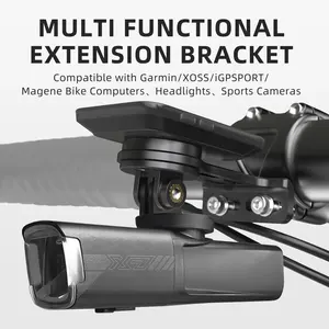 CYCLAMI-Support pour ordinateur de vélo en aluminium intégré, capteur intelligent pour <span class=keywords><strong>Garmin</strong></span>, pour caméra de <span class=keywords><strong>VTT</strong></span>, pour IGPSPORT MAGEGE XOSS - Product Image 4