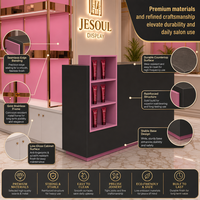 Muebles para Salón de Pelucas, Expositor de Pelucas, Cabeza de Maniquí, Expositor de Extensiones de Cabello, Vitrina para Pelucas, Mostrador de Recepción Personalizado