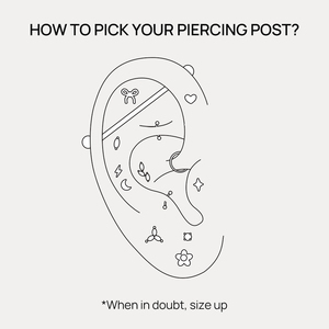 Piercing labret/lèvre minimaliste en or massif 14 carats avec zircon poli et dos plat en titane G23, boucles d'oreilles confortables pour usage quotidien pour femmes - Product Image 6