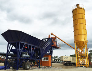 Planta Mezcladora de Concreto Móvil Hidráulica Controlada por PLC YYHZS25/35/50 con 5 Años de Garantía, Origen China - Product Image 6