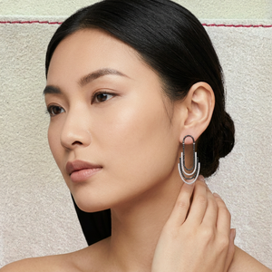 Pendientes de plata de ley 925 con diamantes redondos naturales blancos y azules, pendientes de araña para mujer, 4,31 ct, joyería moderna para fiesta - Product Image 2