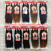 Cheveux à tresser en vrac pré-étirés de 24 pouces, ondulés et bouclés, pour femmes noires – Vente en gros directe usine
