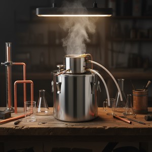 Kit de Destilación de Acero Inoxidable de 8 Galones para Elaboración Casera de Agua, Vino y Alcohol - Product Image 2