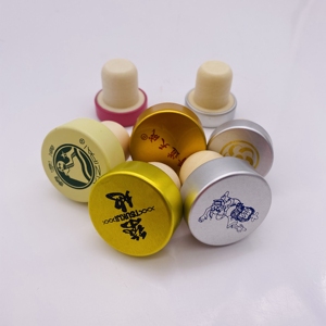 Loại Khác Nhau Của Chai Đóng Cửa Thực Hiện Màn Hình Màu LOGO T Loại Bìa Nút Chai Rượu Stopper Sản Xuất Stopper Nút Chai - Product Image 4