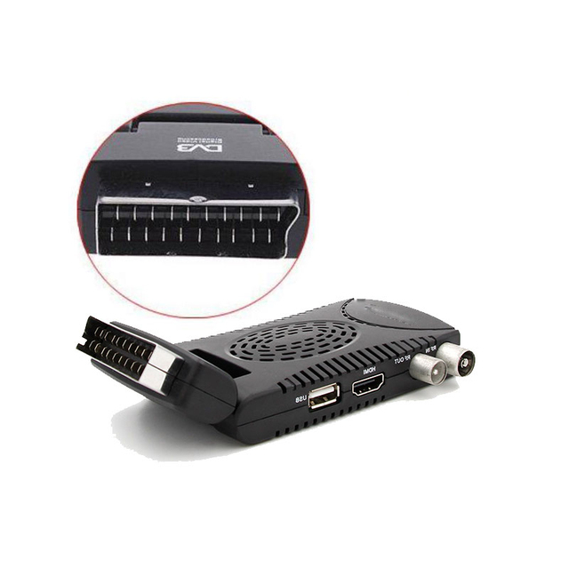 TOP Sale TV Receiver Full HD TUNER DVB-T DEKODER H.265 STB TV DVBT-2 SCART HD DVB-T3