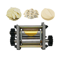 Moule d'emballage de boulette populaire petite machine de laminage de pâte feuille de rouleau de ressort faisant la machine