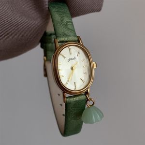 Nouvelle montre tendance de style chinois, lotus vert national, haute qualité, tempérament exquis, polyvalente, tendance <span class=keywords><strong>en</strong></span> <span class=keywords><strong>direct</strong></span> - Product Image 1