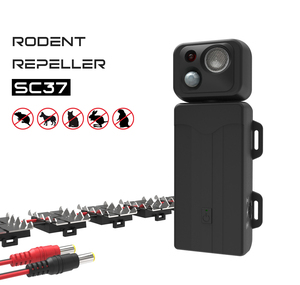 Dispositivo repelente de roedores de descarga eléctrica de alta calidad, cabezal de detección giratorio de 180 grados, repelente ultrasónico de Marta - Product Image 4