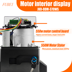 FUBEI Moteur DC magnétique à couple élevé pour ouvre-<span class=keywords><strong>porte</strong></span> coulissante 800KG 370W <span class=keywords><strong>avec</strong></span> <span class=keywords><strong>panneau</strong></span> <span class=keywords><strong>solaire</strong></span> et batterie - Product Image 2
