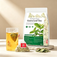 BORUN OEMODM Thé aux feuilles et fleurs de goyave 60g (2g*30 sachets) Détoxifiant, soulage la diarrhée, contrôle la glycémie et abaisse les lipides sanguins