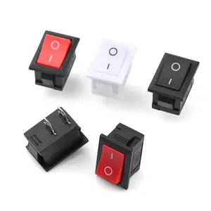 Saklar <span class=keywords><strong>Rocker</strong></span> KCD1 15*21mm Hitam Saklar <span class=keywords><strong>Rocker</strong></span> 6A 250VAC 2pin 2posisi Saklar <span class=keywords><strong>Rocker</strong></span> On-off - Product Image 4