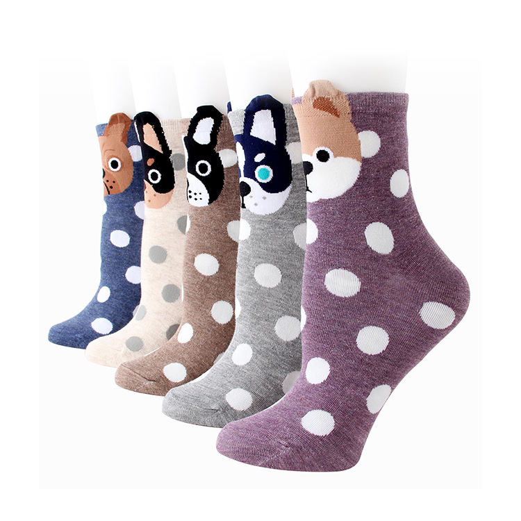 YRST 029 Women Cotton Socks Crew Socks Women's Funny Socks Women
