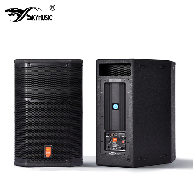 Active 15 Inch Powered Professional Full Range Speaker for Stage Outdoor Concert Bar Party PA System