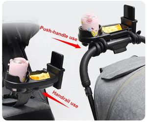 Installation facile pour poussette de bébé, porte-gobelet et <span class=keywords><strong>dosette</strong></span> à collation, plateau en plastique PP - Product Image 4