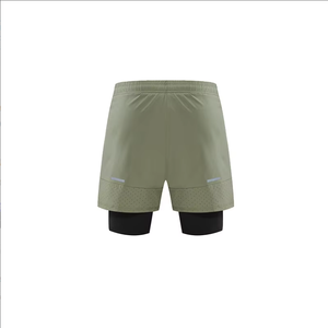 Shorts de basketball <span class=keywords><strong>pour</strong></span> hommes, sportifs, noirs, élastiques, taille mi-haute, en polyester respirant, séchage rapide, <span class=keywords><strong>pour</strong></span> l'été - Product Image 3