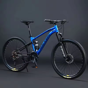 Suministro de Fábrica China: Bicicleta de Montaña de Doble Suspensión con Cuadro Rígido de Acero al Carbono para Adultos, 26 y 29 Pulgadas, para Actividades al Aire Libre - Product Image 2