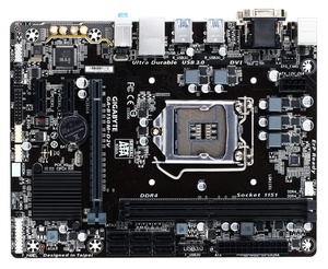 Bán buôn Gigabyte B150M-D2V <span class=keywords><strong>Intel</strong></span> LGA1151 6/7th Gen i7/i5/i3 CPU máy tính để bàn Bo mạch chủ SATA DDR4 Dual Channel RAM - Product Image 3