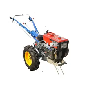 8-22 HP Электрический пусковой двухколесный трактор/фермерский ручной трактор культиватор
