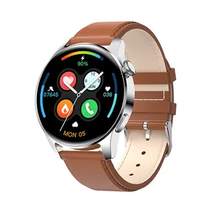 BT Call Music Play i29 1.28 Inch Round Touch Screen wear 3 Smartwatch Pedometer Heart Rate Monitor GT3 pro Smart Watch
