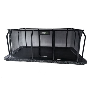 Tùy chỉnh 10x17ft ngoài trời inground vườn <span class=keywords><strong>Trampoline</strong></span> an toàn Net bọt PVC thép mạ kẽm Polypropylene PP 96 Suối Nước Nhà - Product Image 1