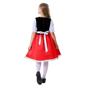Costume da Principessa per Bambine, Vestito di Cappuccetto Rosso per Halloween e Natale, Abito da Festa per Ragazze Ispirato a Film e Serie <span class=keywords><strong>TV</strong></span> - Product Image 5