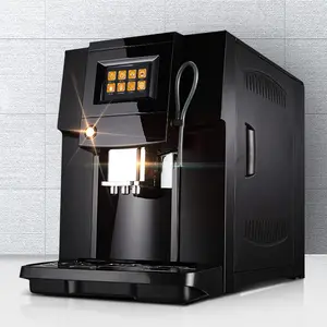 Colet 4 Languages Bean to Cup 3.5" Touch Screen Latte Cappuccino Espresso Hot Water Fully Automatic Coffee Machine