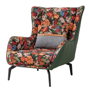 <span class=keywords><strong>Fauteuil</strong></span> d'Appoint Moderne pour Salon Ensemble de Petites Chaises de Canapé pour Chambre Appartement Salle à Manger - Promotion - Product Image 4