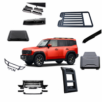 Accessoires pour Jetour T2 	   Boîte latérale en ABS et en fer pour Jetour Traverler T2, accessoires Chery pour Jetour Traveller T2