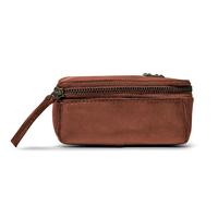 Sac d'artiste cosmétique de voyage professionnel étui de maquillage en cuir véritable étanche avec couvercle de chargeur de support de téléphone PC pratique