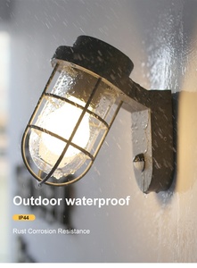 Lámpara de Pared Exterior Impermeable IP44 E27, Lámpara de Jardín/Patio de Aleación de Aluminio con Sensor de Movimiento de Superficie y Garantía de 5 Años - Product Image 5