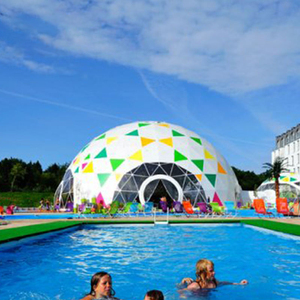 Carpa para Eventos con Techo Transparente, Fácil de Instalar, Carpa Burbuja Tipo Domo para Acampar, Carpa para Eventos al Aire Libre - Product Image 6