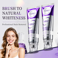 HUNMUI Dentifrice Menthe Anti-Caries, Élimination des Taches, Blanchissant, Silice Hydratée, Lactobacillus, Extrait de Racine de Gingembre, Anti-Tartre Jaune