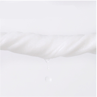 Fournisseur de lingettes jetables en tissu non tissé pour le nettoyage du visage sensible