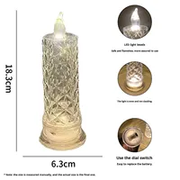 Flammenlose LED-Kerze für Valentinstag, Diwali, Ostern, Romantische Feiertagsatmosphäre, Solarbetrieben mit Fernbedienung, Kreatives Design
