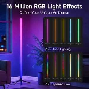 Lampade da Terra RGB con Effetto Fantasma, Illuminazione Intelligente USB per Angoli e Pareti, Luci Ambientali RGB - Vendita all'Ingrosso dalla Fabbrica Canmeijia - Product Image 2
