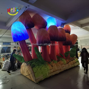 Festival Urbano iluminado hongo arbusto escenario decoración inflable País de las Maravillas - Product Image 6