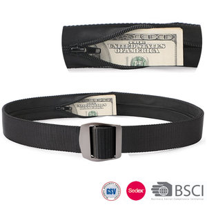 <span class=keywords><strong>Cinturón</strong></span> de dinero de viaje <span class=keywords><strong>con</strong></span> cremallera oculta de nailon de moda Unisex personalizado de fábrica <span class=keywords><strong>con</strong></span> <span class=keywords><strong>cinturón</strong></span> de <span class=keywords><strong>bolsillo</strong></span> <span class=keywords><strong>oculto</strong></span> para hombres - Product Image 2