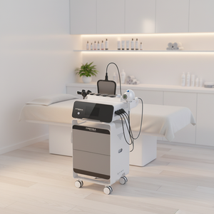 Máquina de Diatermia Tecar de Escritorio 448khz+20khz Deepba CET RET con Rotación de 360° para Eliminación de Arrugas y Adelgazamiento Facial y Corporal - Product Image 1