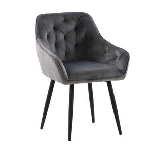 Échantillon Gratuit - Vente en Gros - Chaise de Salle à Manger en Velours Coloré de Style Nordique pour Restaurant et Salon - Product Image 4